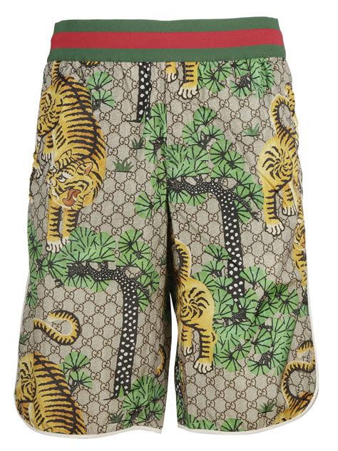 gucci tiger shorts|gucci shorts for men.